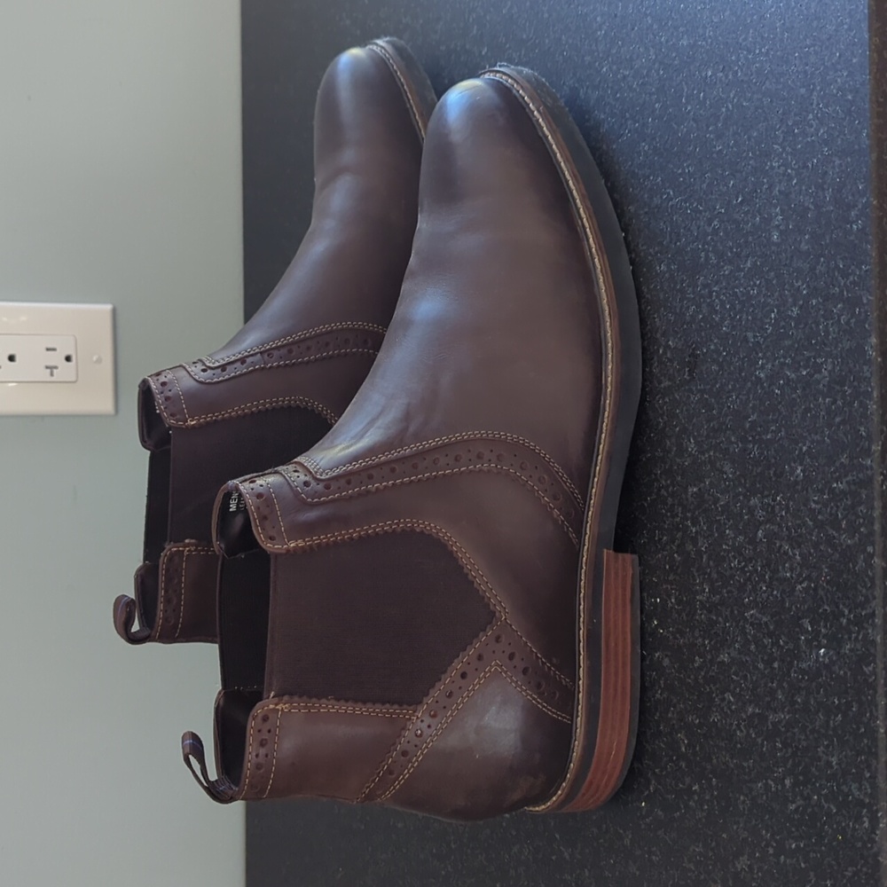 Nunn Bush Brown Leather Oxfords